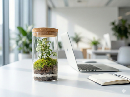 Mossarium Crystal Medium - Mineral stone edition