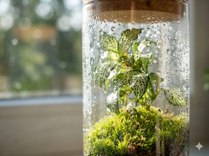 Mossarium Crystal Medium - Mineral stone edition