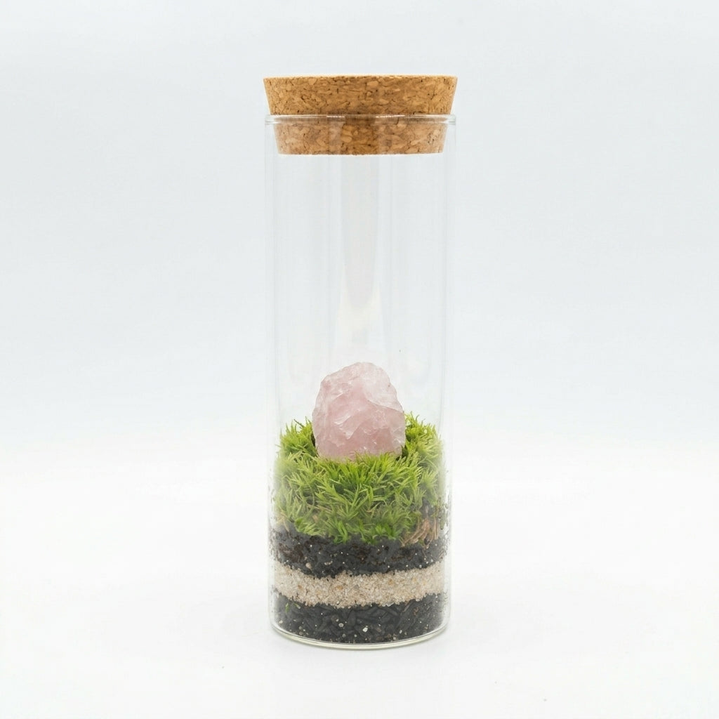 Mossarium Crystal Medium - Mineral stone edition