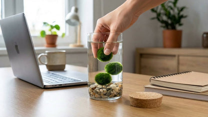 Marimo ball Glass aquarium (5,5x15cm)